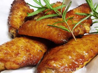 11、香烤鸡翅,完成。