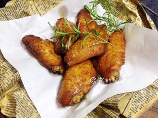 12、香烤鸡翅,完成。