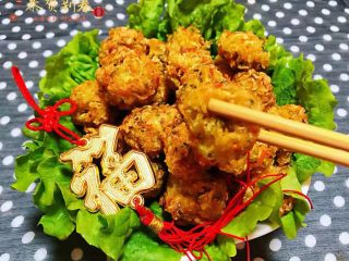 15、酥炸萝卜丝丸,酥脆的萝卜丝丸子外酥里嫩入口香浓唇齿留香回味无穷