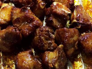 12、香烤排骨,烤熟后太诱人了