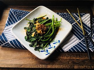 15、凉拌红薯叶,红薯叶减肥养颜。