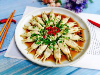 20、葱油蛏子,成品图