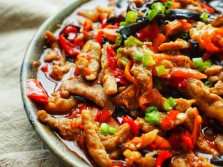 16、鱼香肉丝,成品图