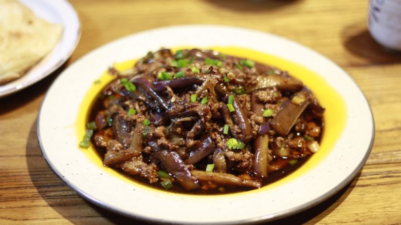 下饭菜肉末茄子