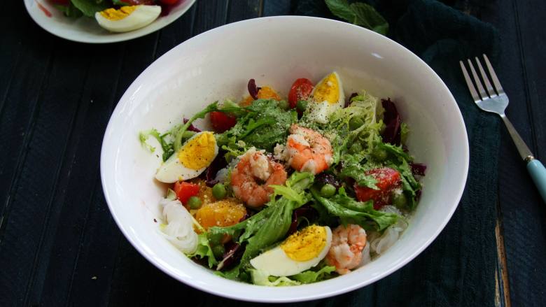 了不起的小番茄什锦减脂沙拉