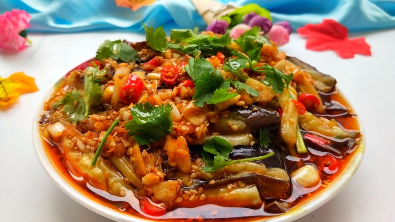 手撕茄子内附万能凉拌汁做法