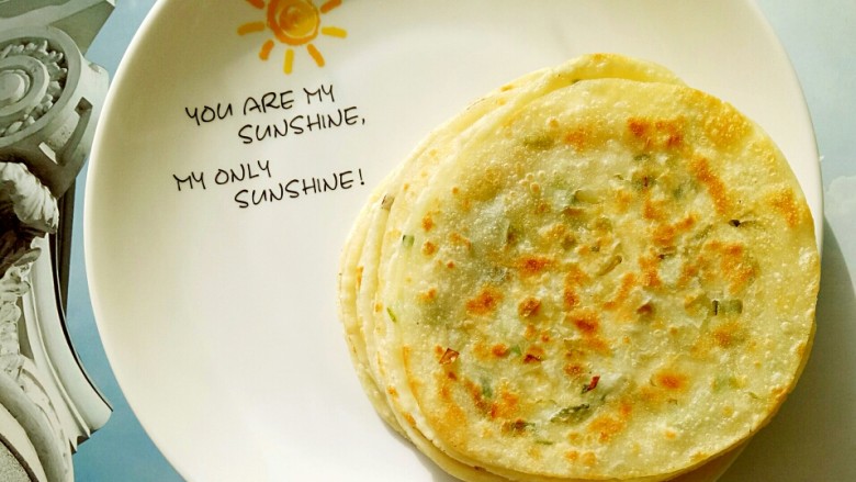 香脆饺子皮葱油饼