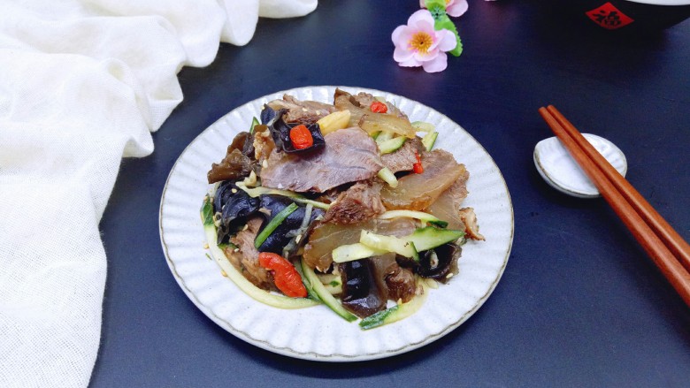 辣味凉拌酱牛肉牛筋