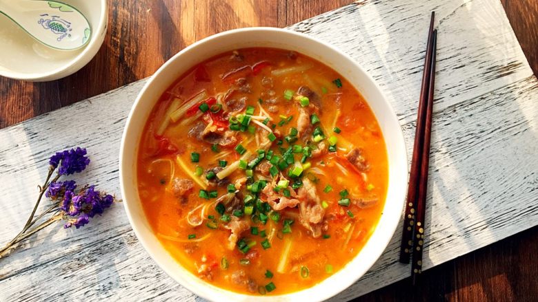 酸汤肥牛番茄浓汤版