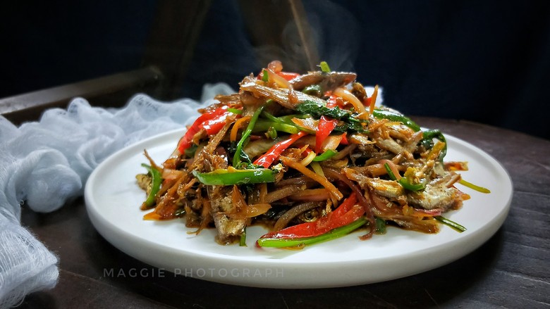 香辣下饭菜客家小炒鱼干