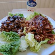 洛氏新煮义烧烤黑椒猪肉VS烧烤孜然鱿鱼