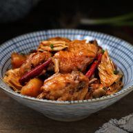 鸡翅腐竹烧土豆