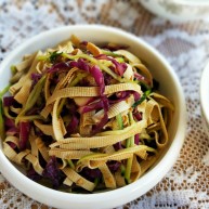 爽口麻汁儿拌三丝