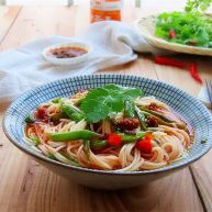 肉末酱香豆角面