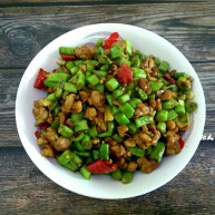 酱香肉沫四季豆