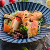 香辣鸡胸肉沙拉