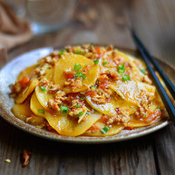 茄汁酸辣土豆片