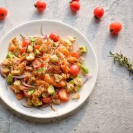 年年有鱼家宴三文鱼沙拉