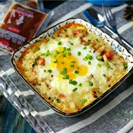 风味蛋焗饭