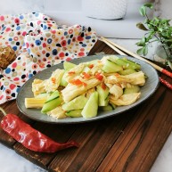 凉拌腐竹黄瓜