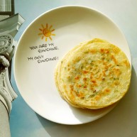 香脆饺子皮葱油饼