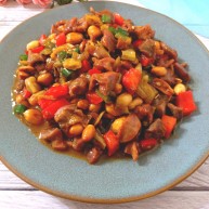 山椒孜然炒鸡胗子