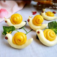 花样馒头小蜗牛馒头
