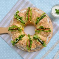 花环汉堡植物油直接法