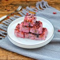 红豆紫薯糯米糕