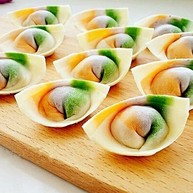 彩虹馄饨宝宝超爱吃