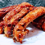 奥尔良红烧排骨