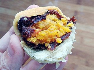 19、豆沙蛋黄酥,细节图