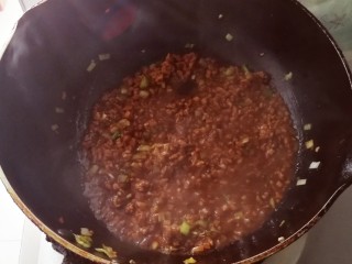 13、酱爆肉沫茄子,加豆瓣酱