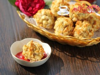 13、焦香土豆丸,端上桌了；