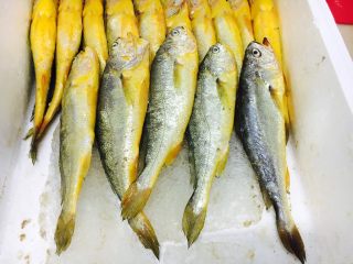 1、手把手教你做 家熬黄花鱼,主要食材：黄花鱼