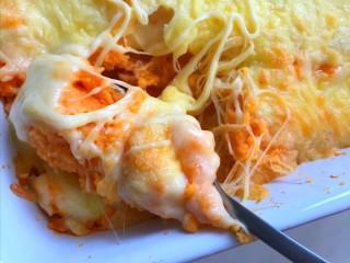 5、芝士奶油焗红薯,完成！