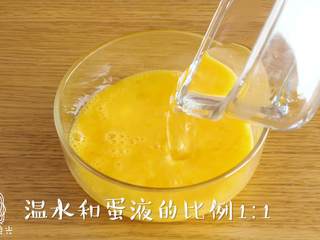 6、肉末蛋羹12m+,温水和蛋液比例1:1最佳