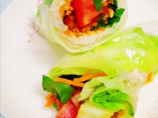 11、蔬菜饭包,做好的蔬菜饭包