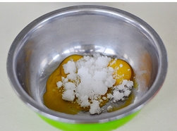 7、白桃薄荷塔,卡仕达酱材料备好。