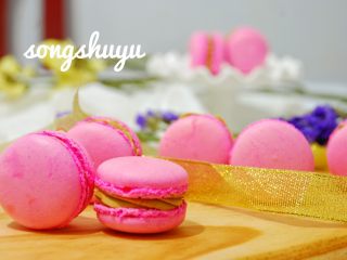 17、少女之心——粉色马卡龙,成品。