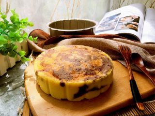 14、大理石芝士蛋糕 ,脱模成功。