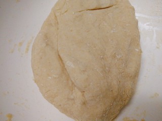 4、早餐+烫面葱油饼,手套一次性手套，趁热揉成面团