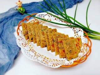 24、早餐+烫面葱油饼,成品图