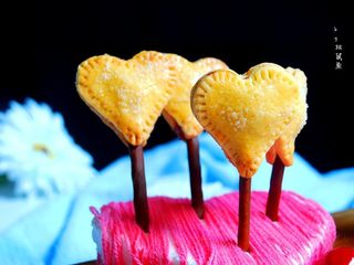 14、爱心夹心挞饼,成品照哦！