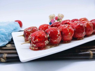 15、#儿时的记忆#冰糖葫芦,近看，诱惑，健康，无添加。