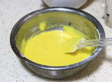 4、黑芝麻肉松蛋糕卷,拌均匀