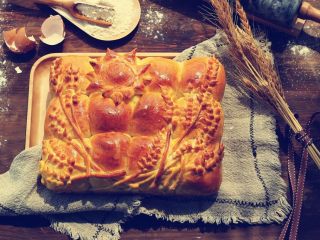 21、原味麦香小面包,成品图