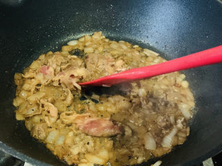 14、日式肥牛饭,翻炒均匀