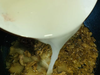 15、日式肥牛饭,加淀粉水