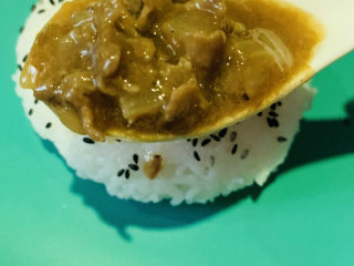 18、日式肥牛饭,浇饭上